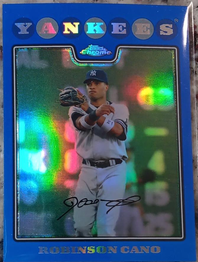 Robinson Cano [Blue Refractor] #40