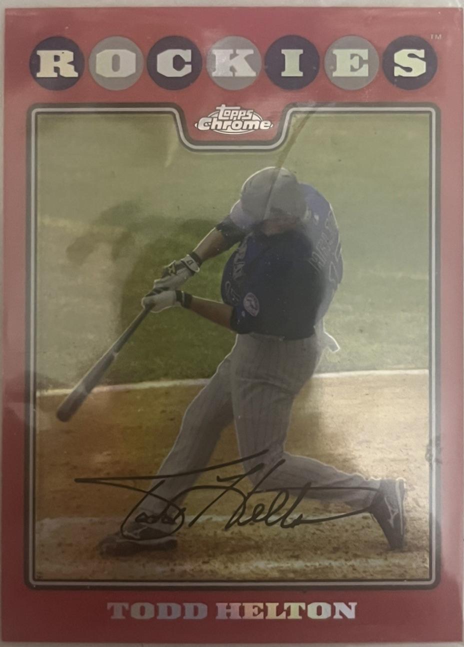 Todd Helton [Red Refractor] #57