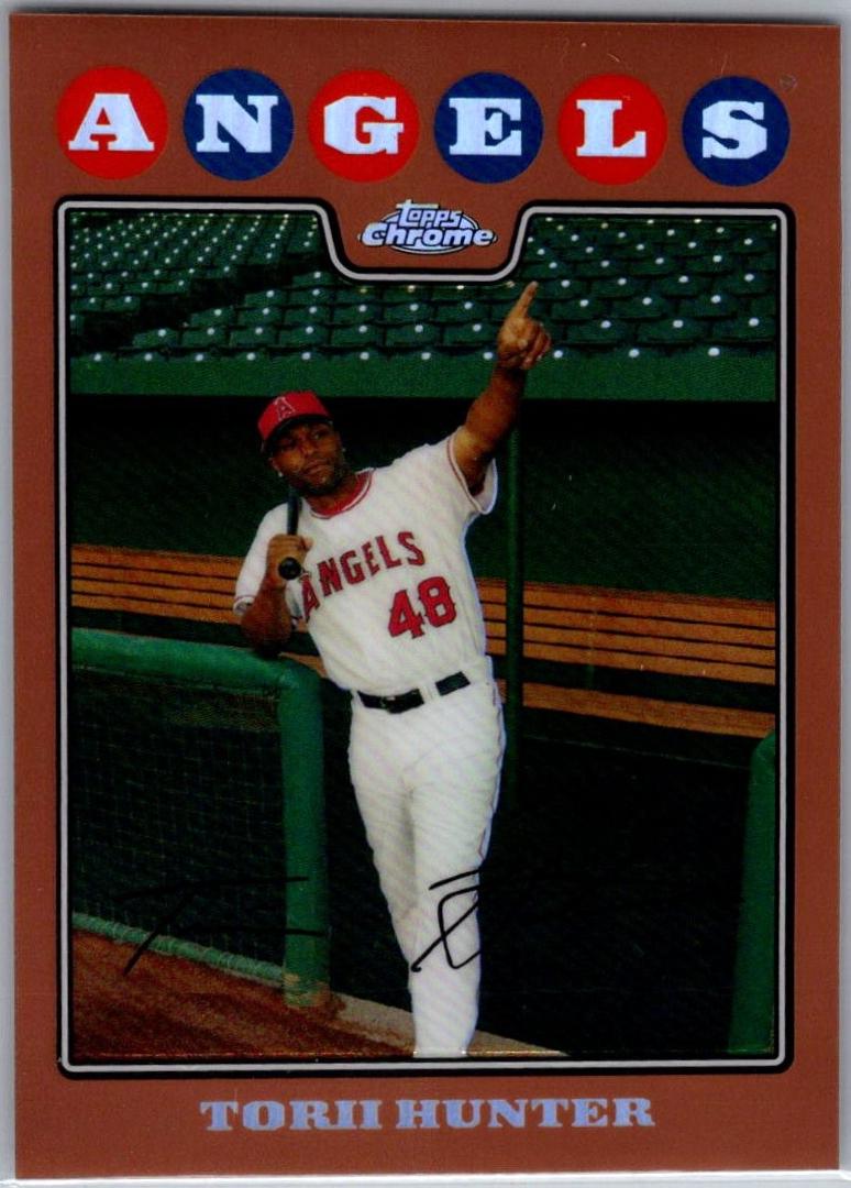 Torii Hunter [Copper Refractor] #114