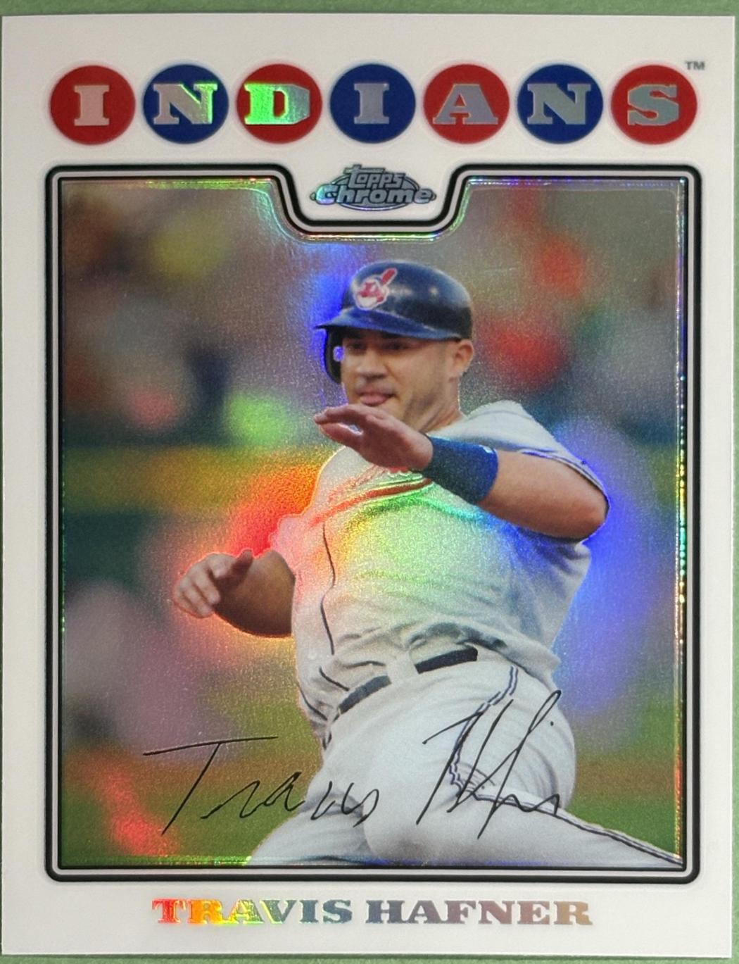 Travis Hafner [Refractor] #105