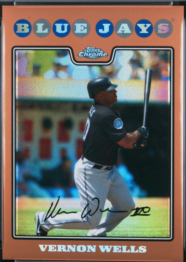 Vernon Wells [Copper Refractor] #139