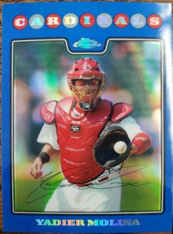 Yadier Molina [Blue Refractor] #170