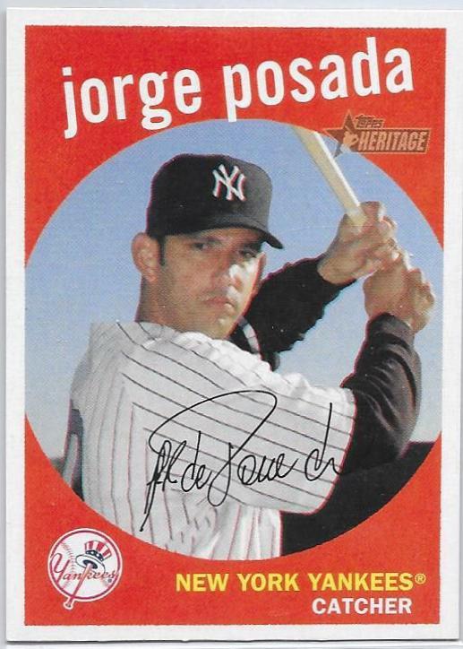Jorge Posada [Black Back] #180