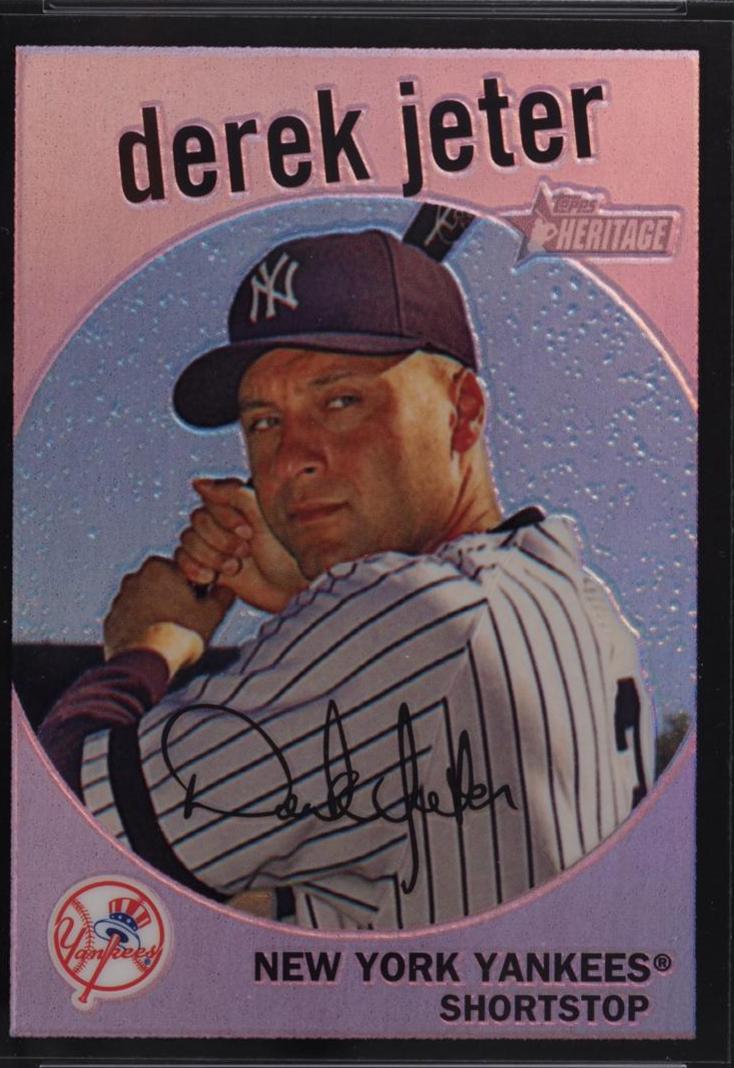 Derek Jeter [Black Border Refractor] #C72