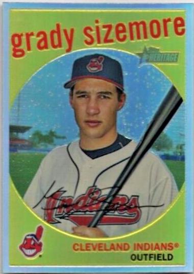 Grady Sizemore [Black Border Refractor] #C83