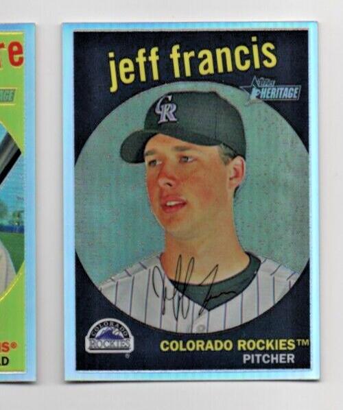 Jeff Francis [Refractor] #C82