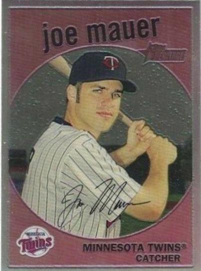 Joe Mauer [Black Border Refractor] #C70