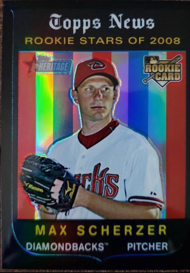 Max Scherzer [Black Refractor] #C298