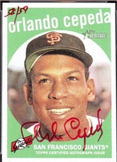 Orlando Cepeda [Red Ink] #ROAOC