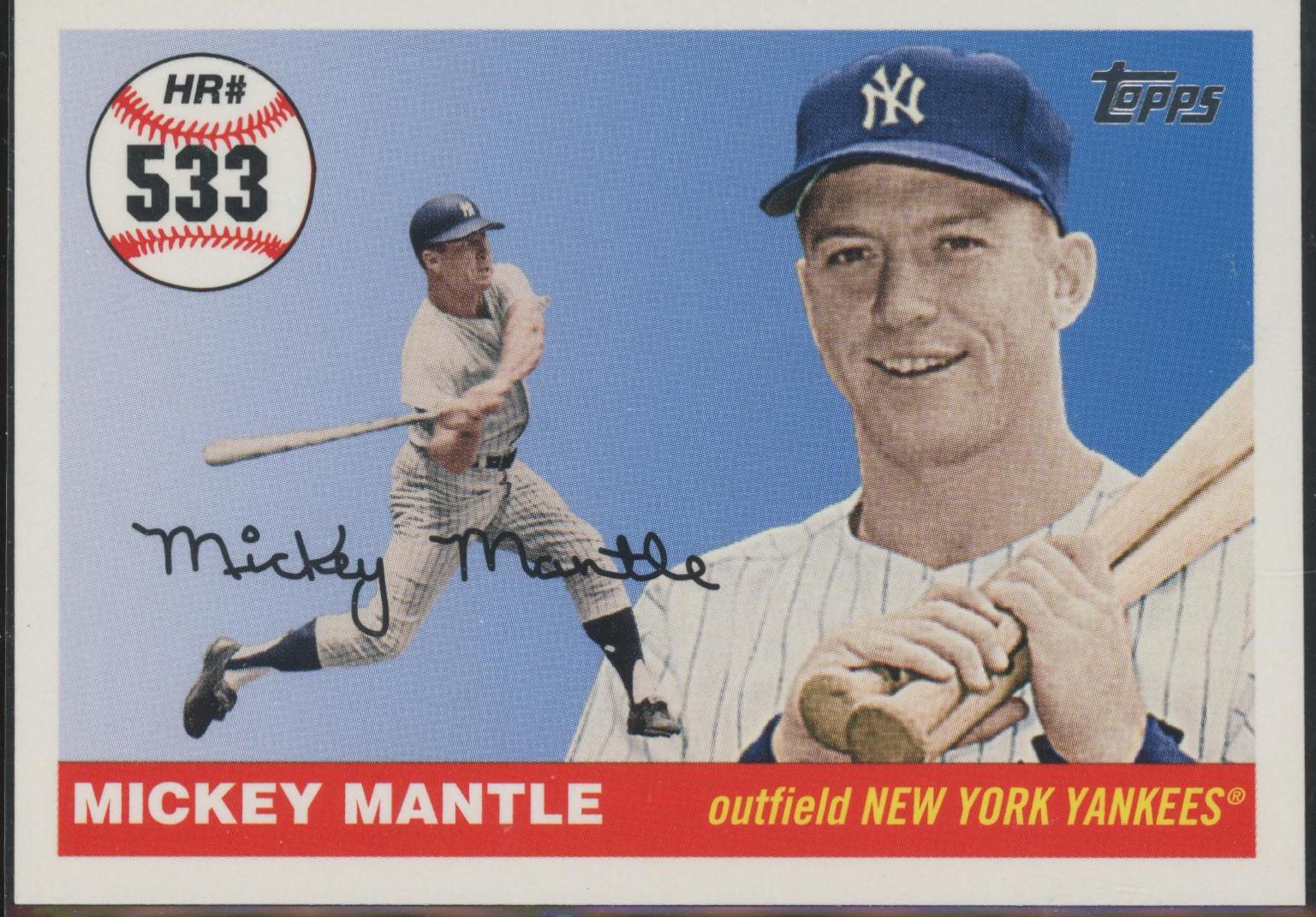 Mickey Mantle #MHR533