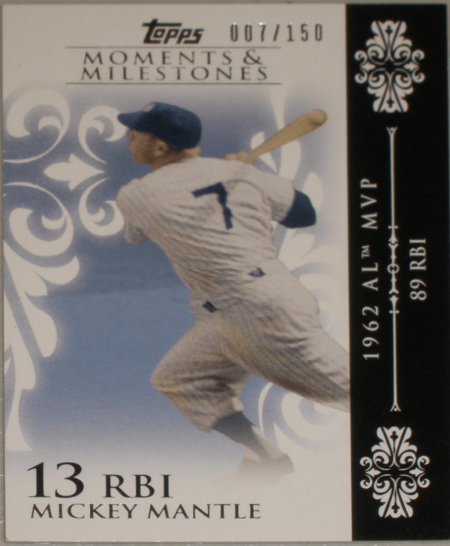 Mickey Mantle [Red] #6