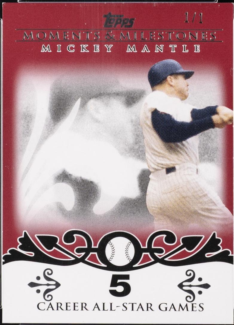 Mickey Mantle [Red] #7