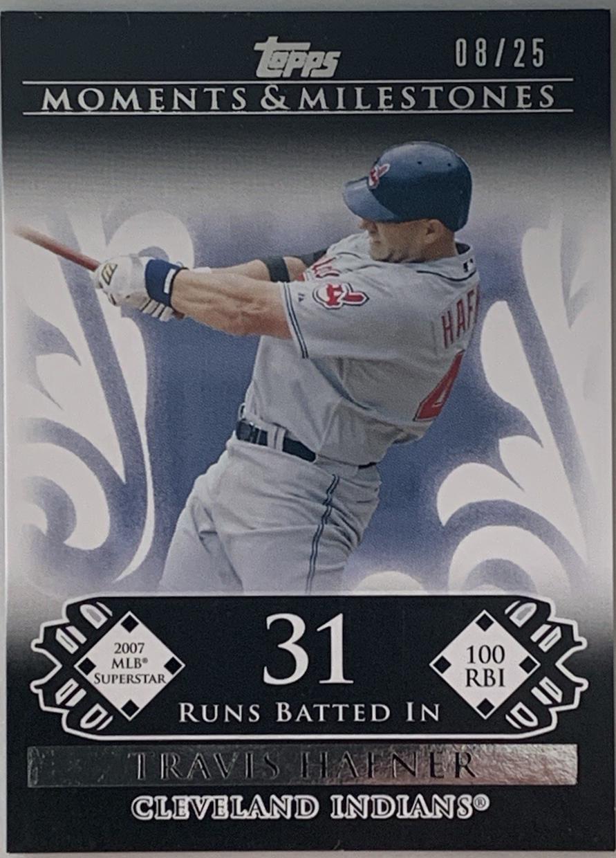Travis Hafner [Black] #34