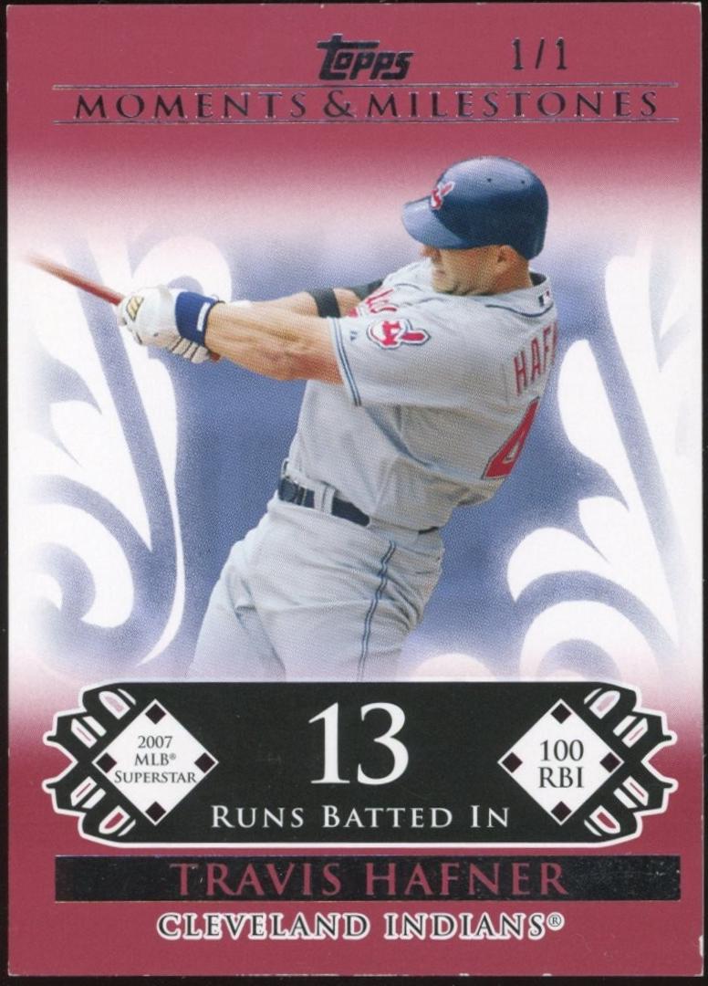 Travis Hafner [Red] #34