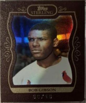 Bob Gibson [Framed Burgundy] #62