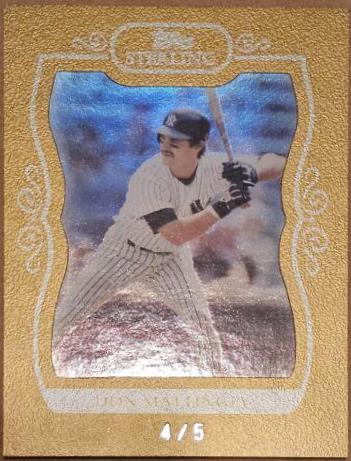 Don Mattingly [Framed Gold] #176