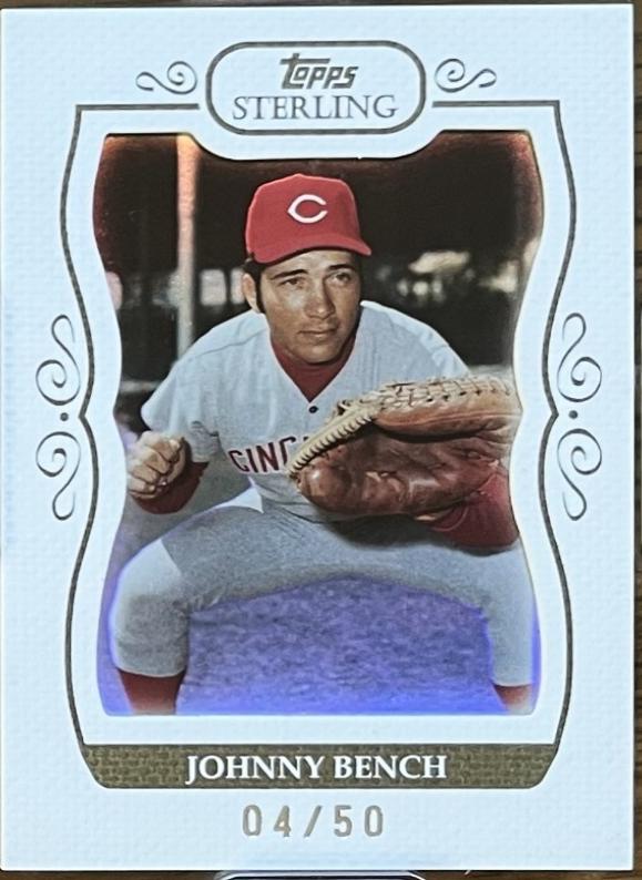 Johnny Bench [Framed White] #15