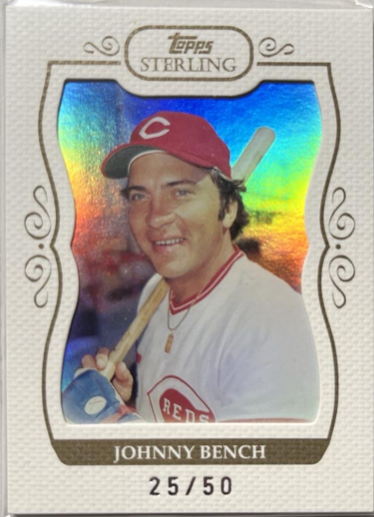 Johnny Bench [Framed White] #17