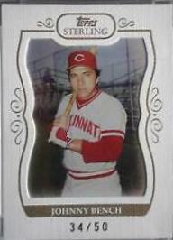 Johnny Bench [Framed White] #21