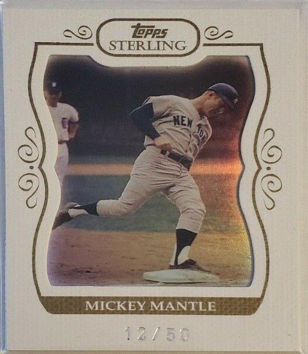 Mickey Mantle [Framed White] #1