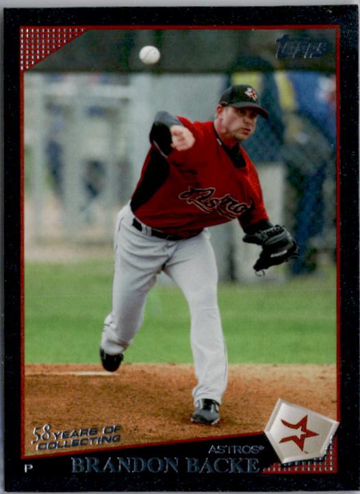 Brandon Backe [Black Border] #618