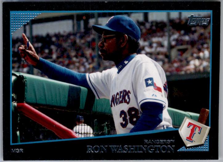 Ron Washington [Black Border] #584