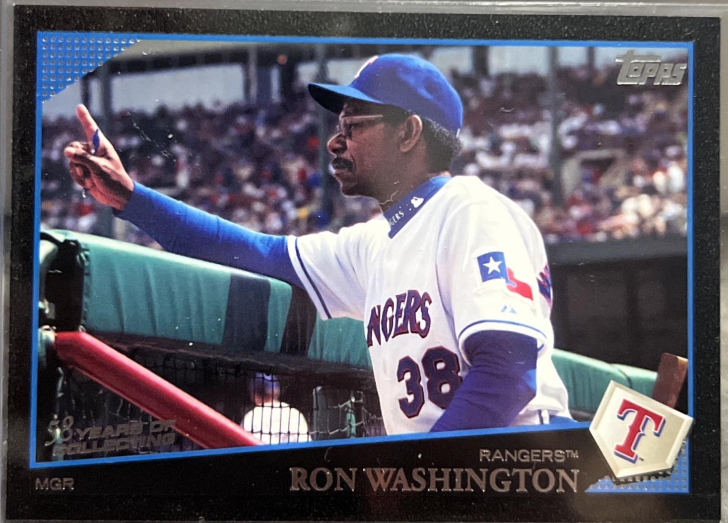 Ron Washington [Black] #584