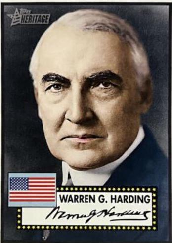 Warren G. Harding #AP29