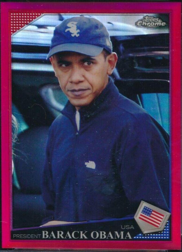 Barack Obama [Red Refractor] #44