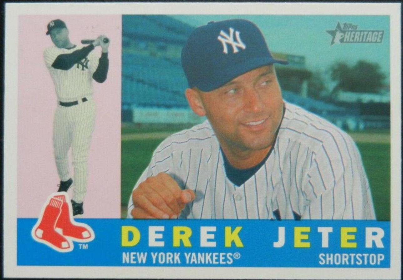 Derek Jeter [Red Sox Logo] #83