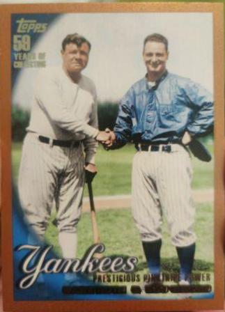 Babe Ruth / Lou Gehrig [Copper] #637