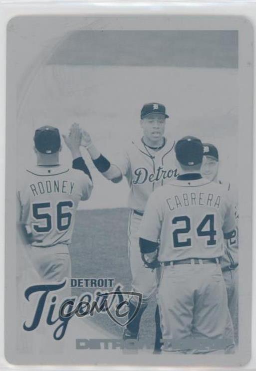 Detroit Tigers [Printing Plate] #201
