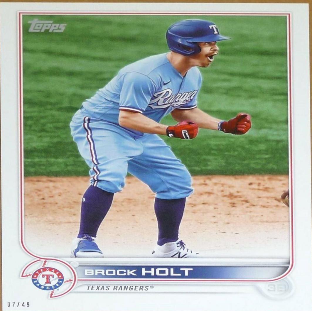 Brock Holt [5x7] #113