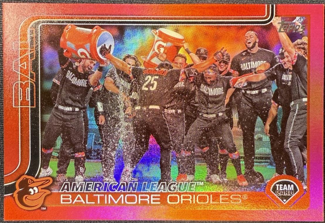 Baltimore Orioles [Red Diamante] #170