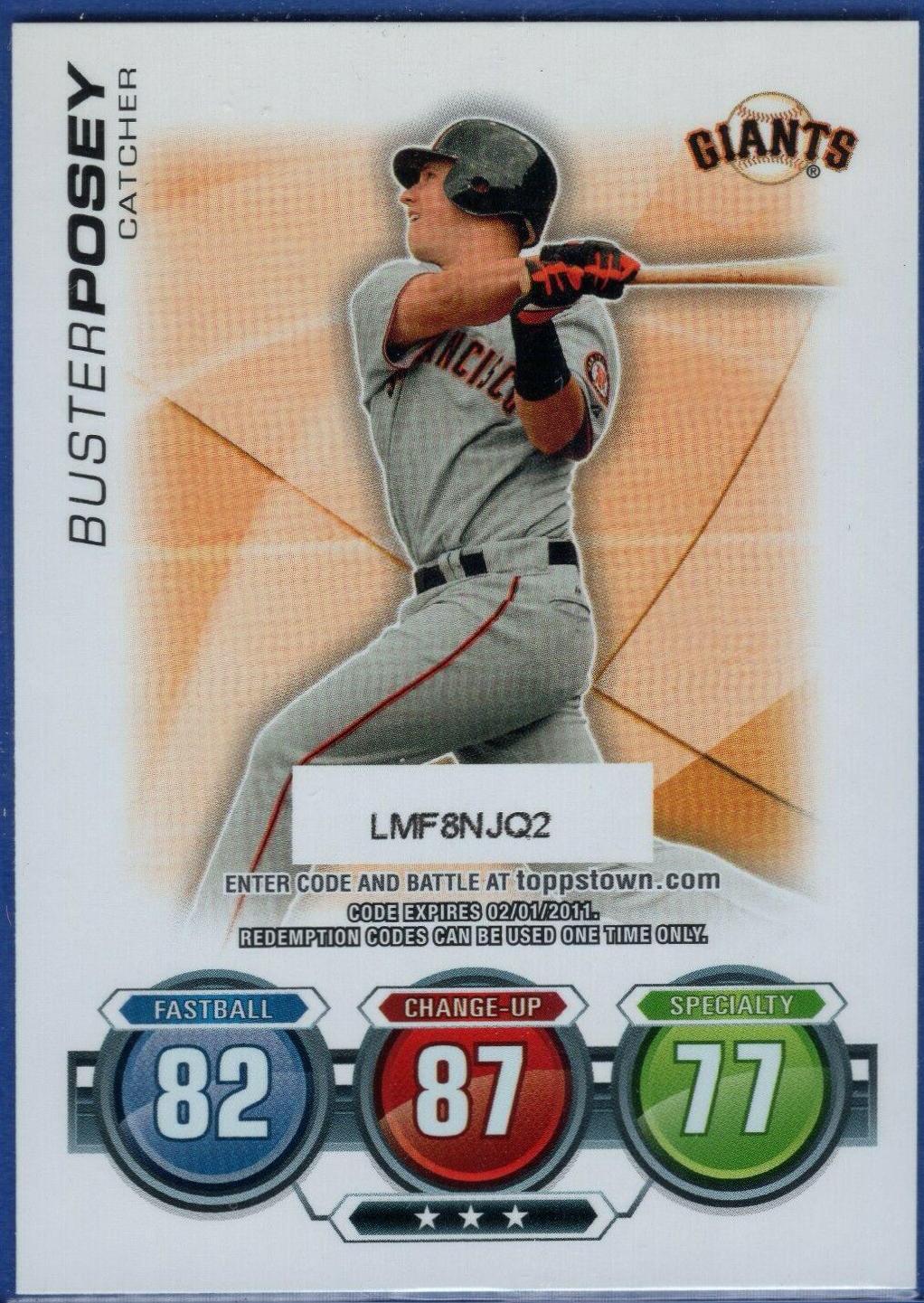 Buster Posey [Code Card]