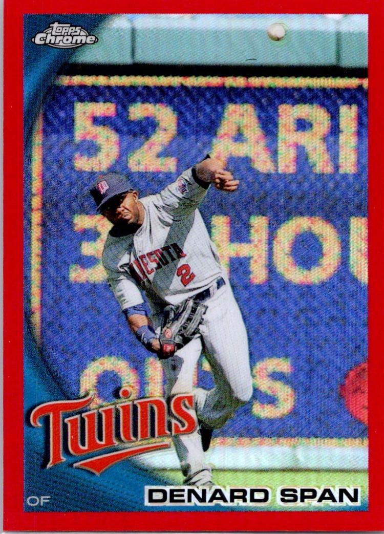 Denard Span [Red Refractor] #53