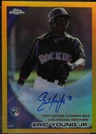 Eric Young Jr. [Gold Refractor Autograph] #171
