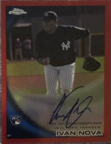 Ivan Nova [Red Refractor Autograph] #214