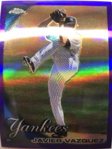 Javier Vazquez [Purple Refractor] #81