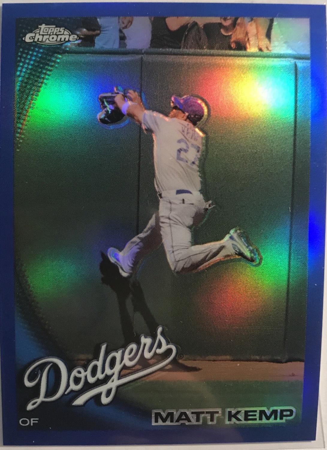 Matt Kemp [Blue Refractor] #69