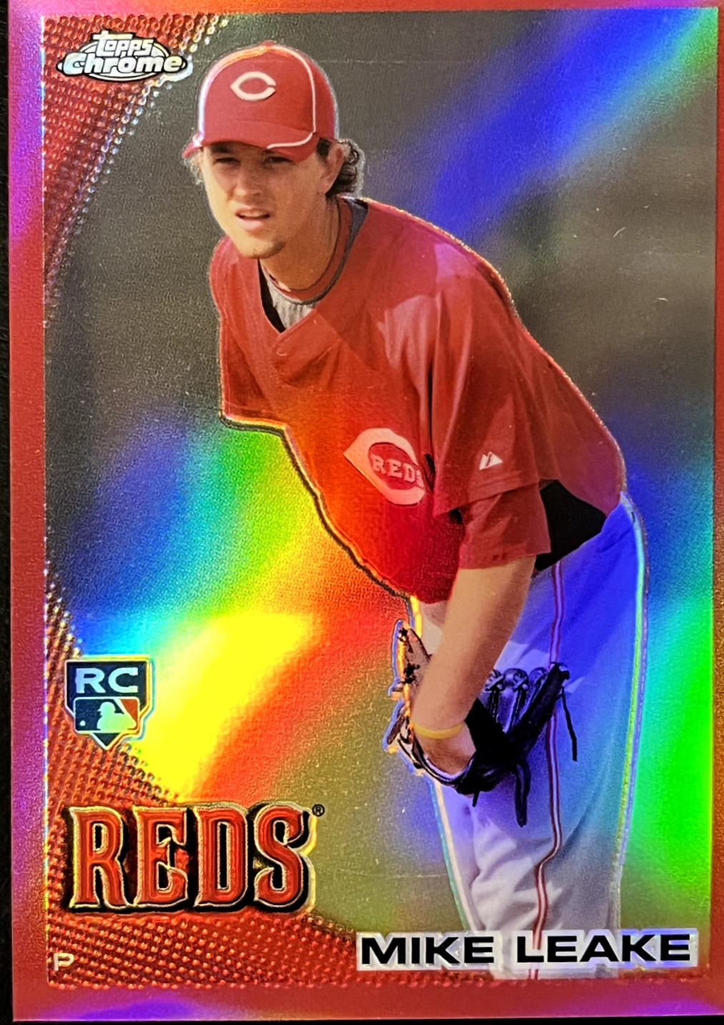Mike Leake [Red Refractor] #176