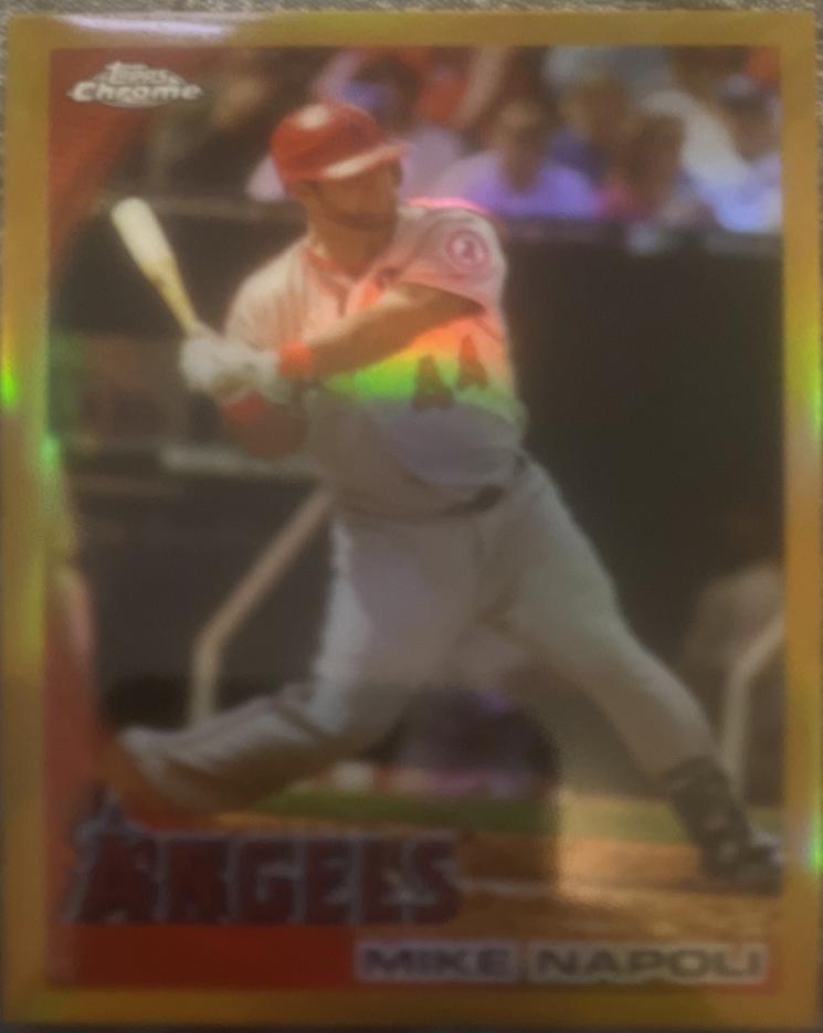 Mike Napoli [Gold Refractor] #155