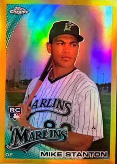 Mike Stanton [Gold Refractor] #190