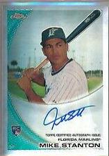 Mike Stanton [Refractor Autograph] #190