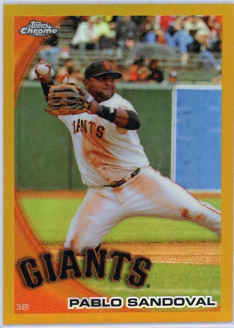 Pablo Sandoval [Gold Refractor] #62