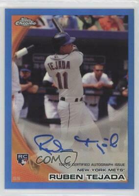 Ruben Tejada [Blue Refractor Autograph] #201