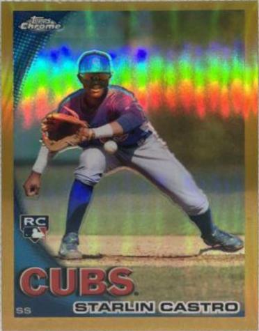Starlin Castro [Gold Refractor] #195