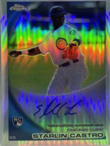 Starlin Castro [Refractor Autograph] #195