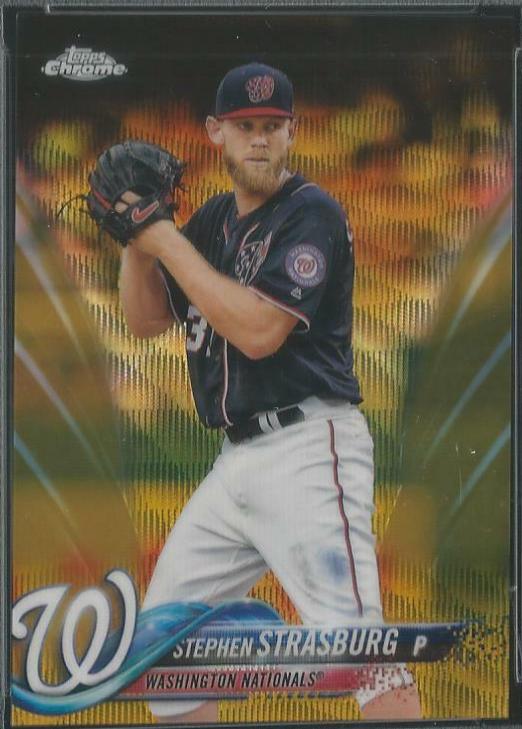 Stephen Strasburg [Gold Refractor] #212