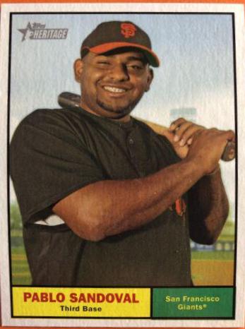 Pablo Sandoval [Yellow Green Namepate] #55
